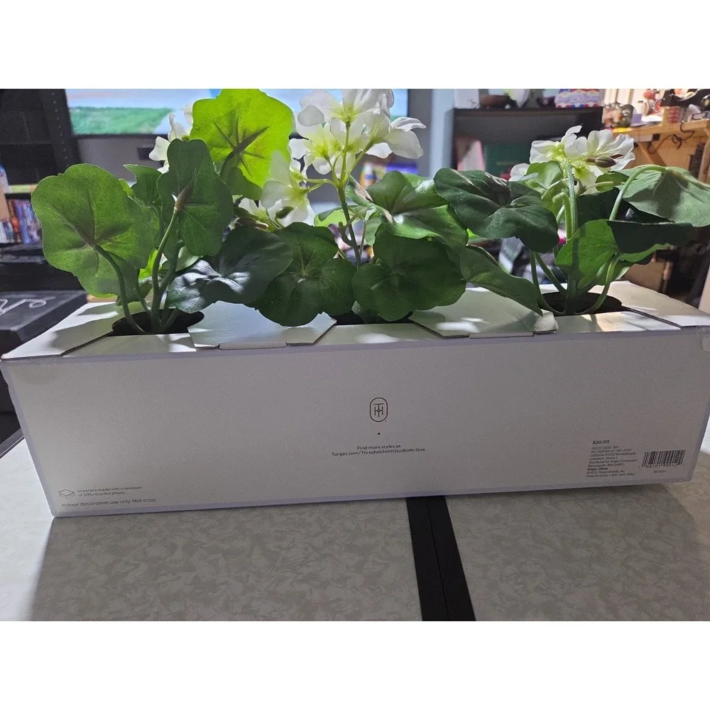 Set of 3 Geranium Potted Arrangements - Threshold Studio McGee Decorative Plants